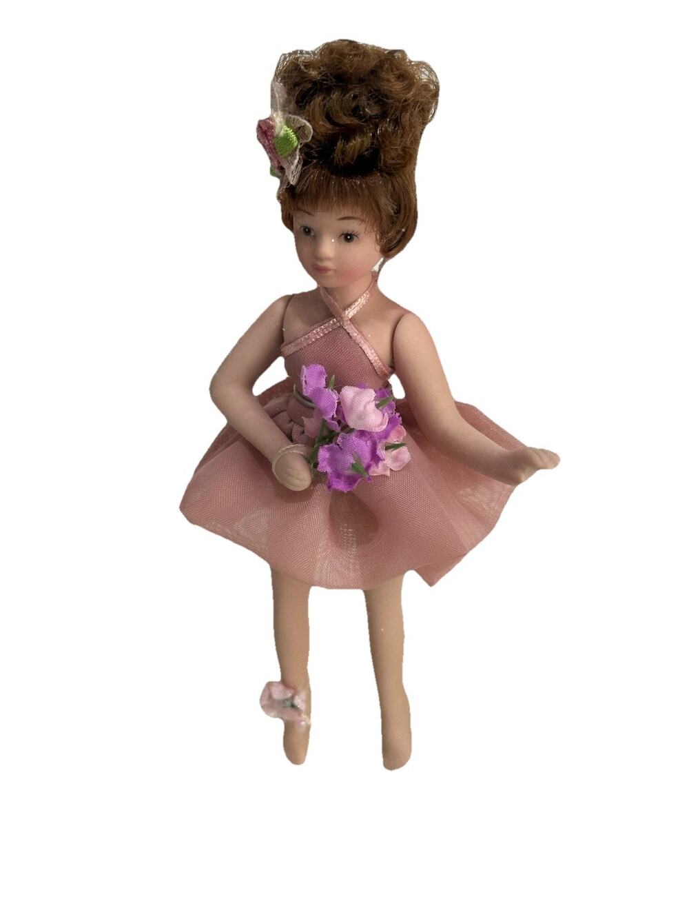 Kurt S Adler Pink Fairy Ballerina Christmas Ornament 6 Inches
